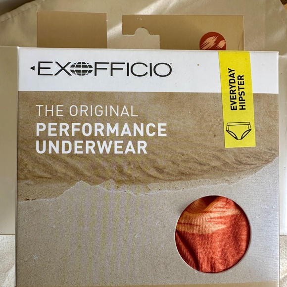 ExOfficio Women's Everyday Hipster Performance Underwear Ginger Cloud NIB - Picture 6 of 7